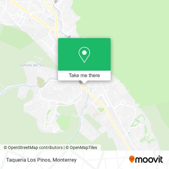 Mapa de Taqueria Los Pinos