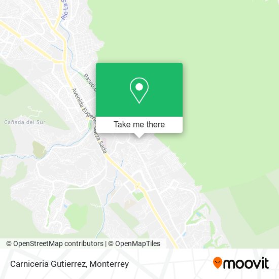 Mapa de Carniceria Gutierrez