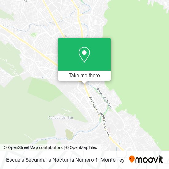 Escuela Secundaria Nocturna Numero 1 map