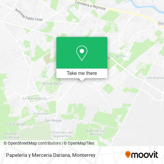 Papeleria y Merceria Dariana map