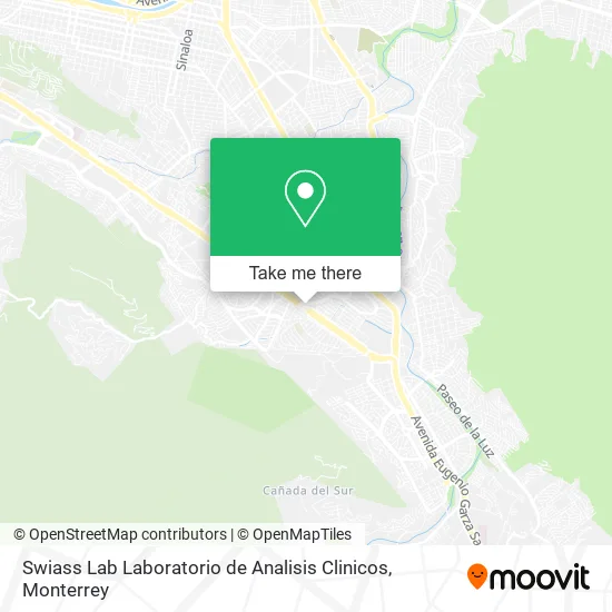 Swiass Lab Laboratorio de Analisis Clinicos map