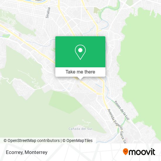 Mapa de Ecorrey