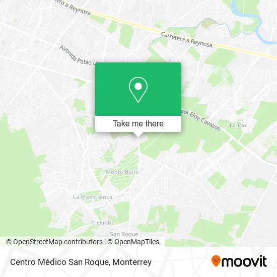 Centro Médico San Roque map