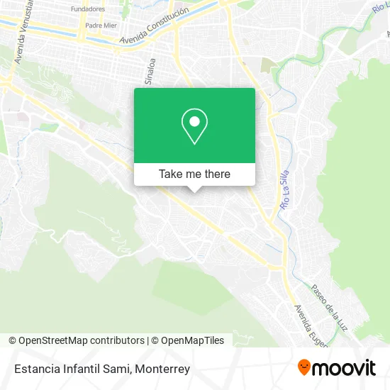 Estancia Infantil Sami map