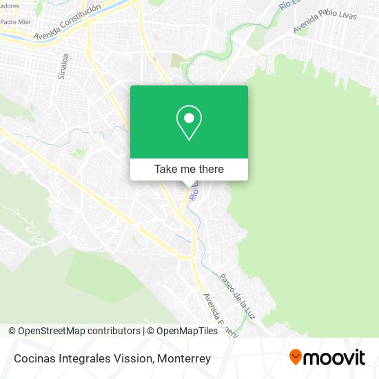 Cocinas Integrales Vission map