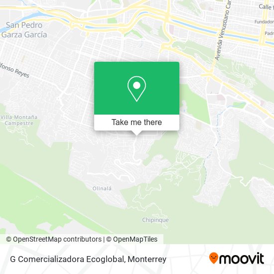 G Comercializadora Ecoglobal map