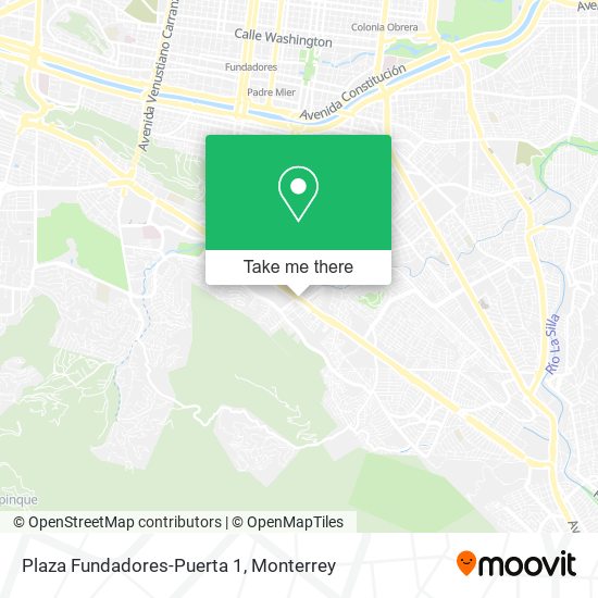 Plaza Fundadores-Puerta 1 map
