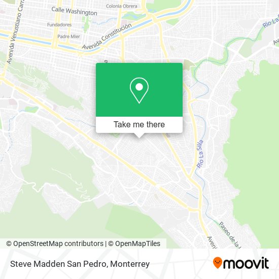 Steve Madden San Pedro map