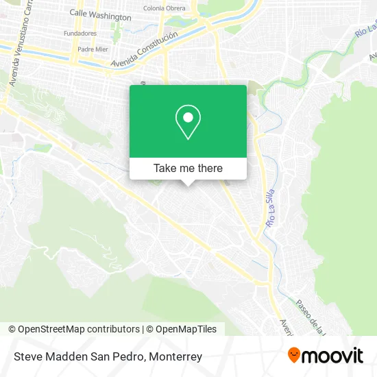 Steve Madden San Pedro map