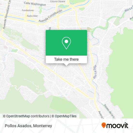 Mapa de Pollos Asados