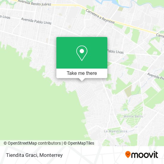 Tiendita Graci map