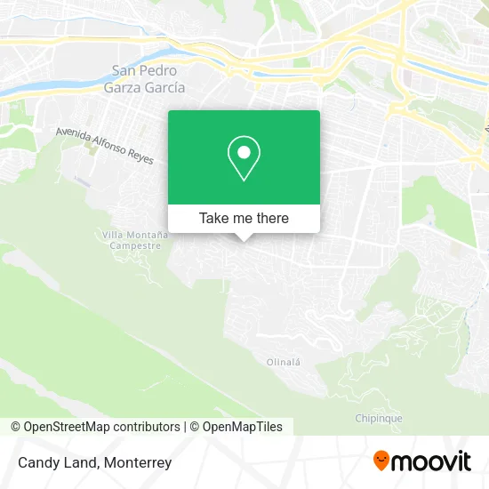 Candy Land map