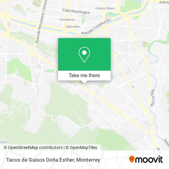 Tacos de Guisos Doña Esther map