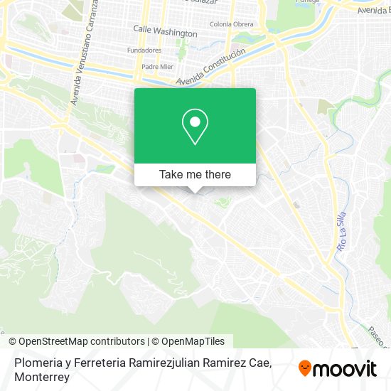 Plomeria y Ferreteria Ramirezjulian Ramirez Cae map