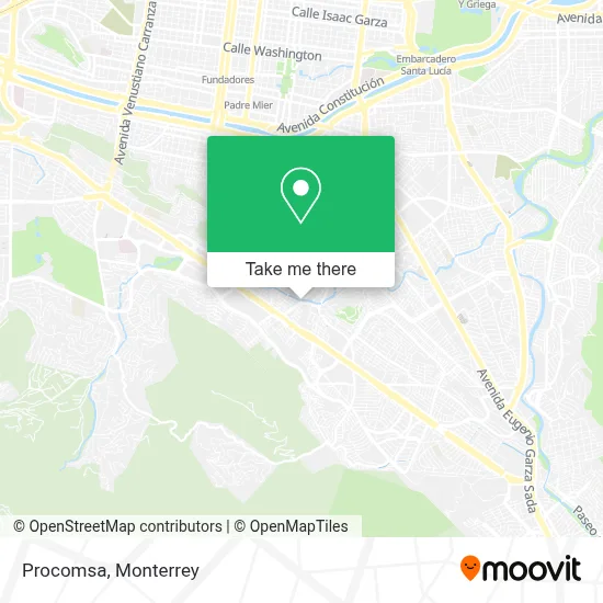 Procomsa map