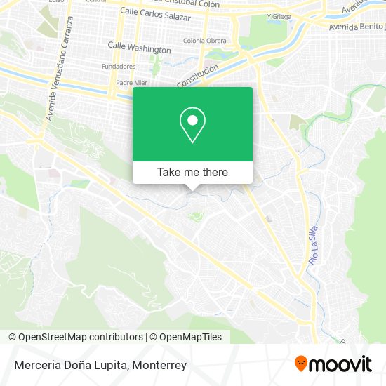 Merceria Doña Lupita map