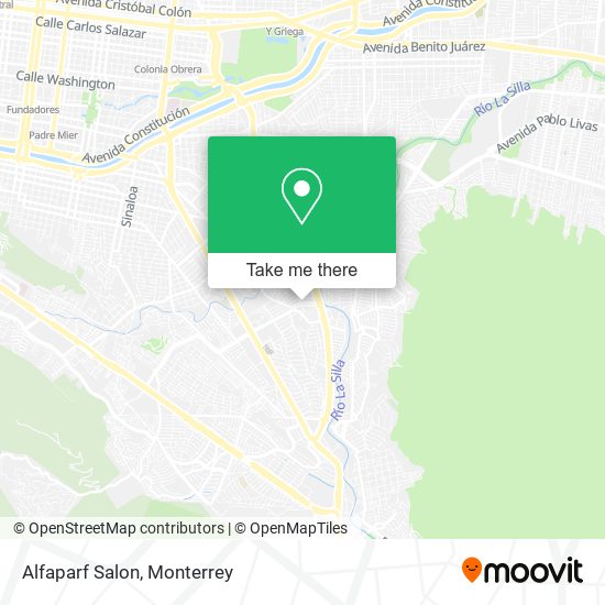 Mapa de Alfaparf Salon