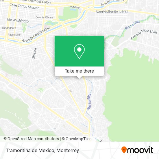 Tramontina de Mexico map