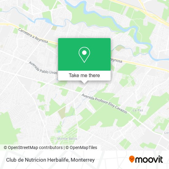 Club de Nutricion Herbalife map