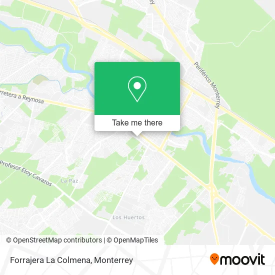 Forrajera La Colmena map