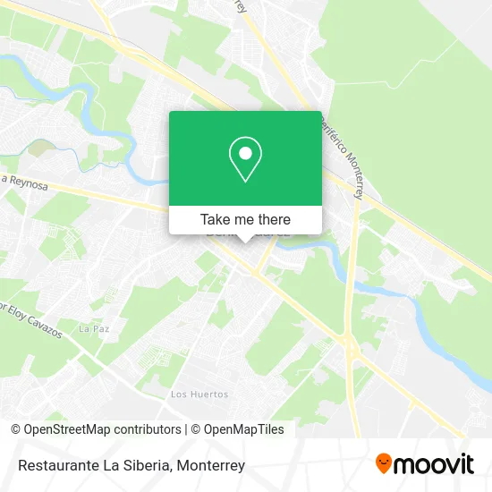 Restaurante La Siberia map