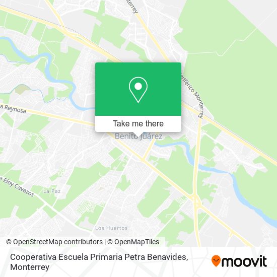 Cooperativa Escuela Primaria Petra Benavides map