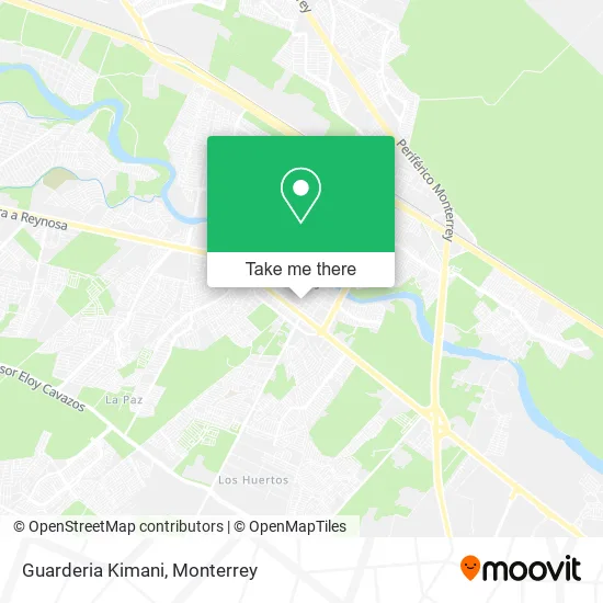 Guarderia Kimani map