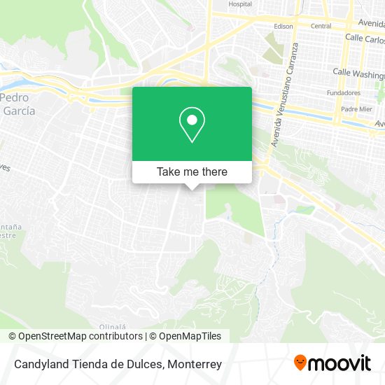 Candyland Tienda de Dulces map