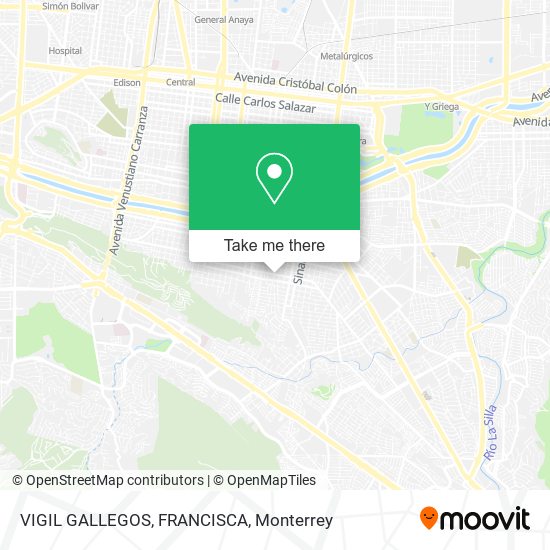 VIGIL GALLEGOS, FRANCISCA map