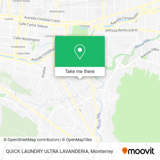 QUICK LAUNDRY ULTRA LAVANDERIA map