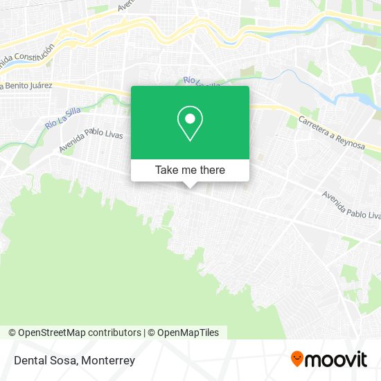 Mapa de Dental Sosa