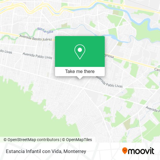 Estancia Infantil con Vida map