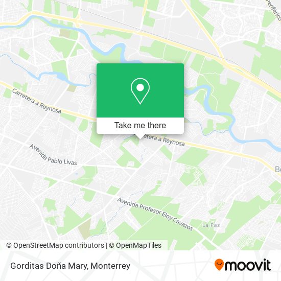 Gorditas Doña Mary map
