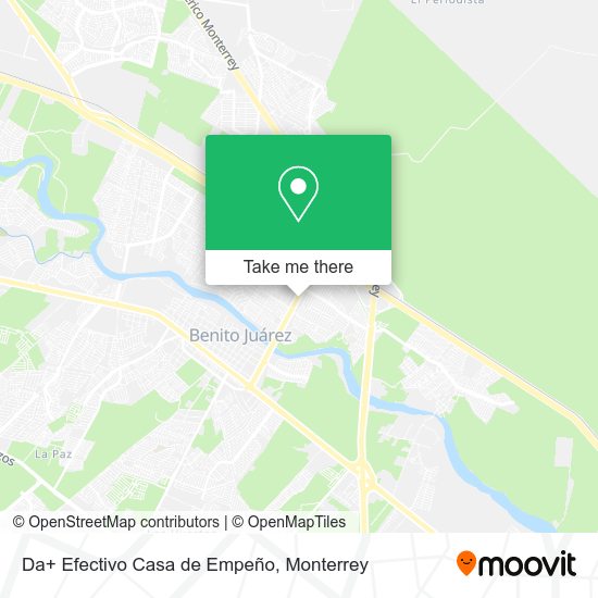 Da+ Efectivo Casa de Empeño map