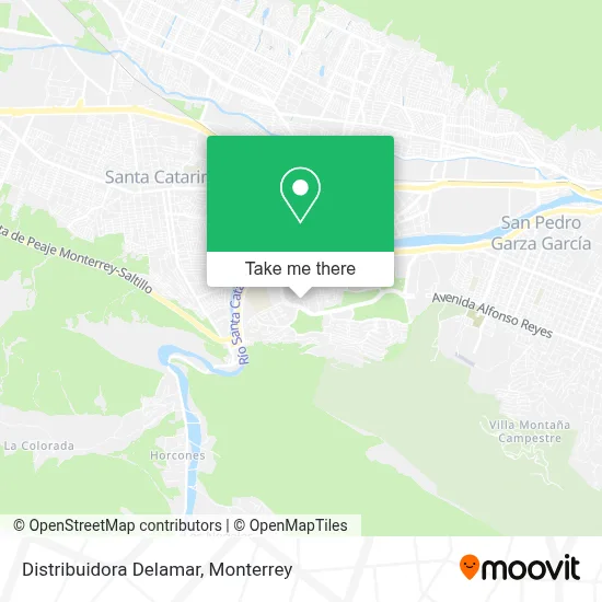 Distribuidora Delamar map