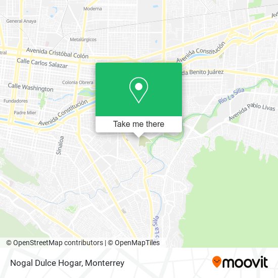 Nogal Dulce Hogar map