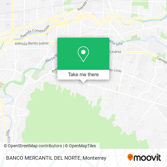 BANCO MERCANTIL DEL NORTE map