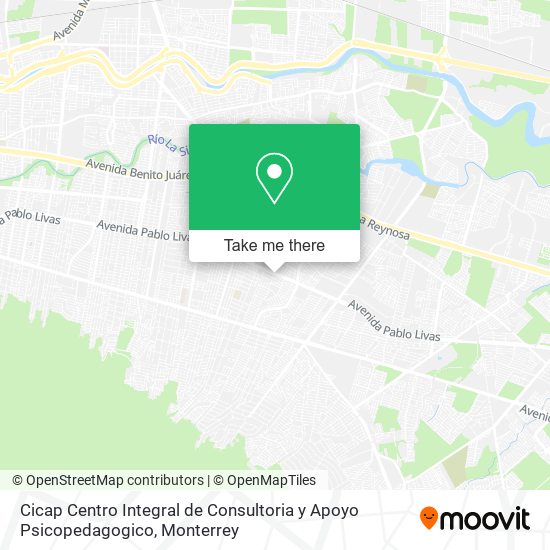 Cicap Centro Integral de Consultoria y Apoyo Psicopedagogico map