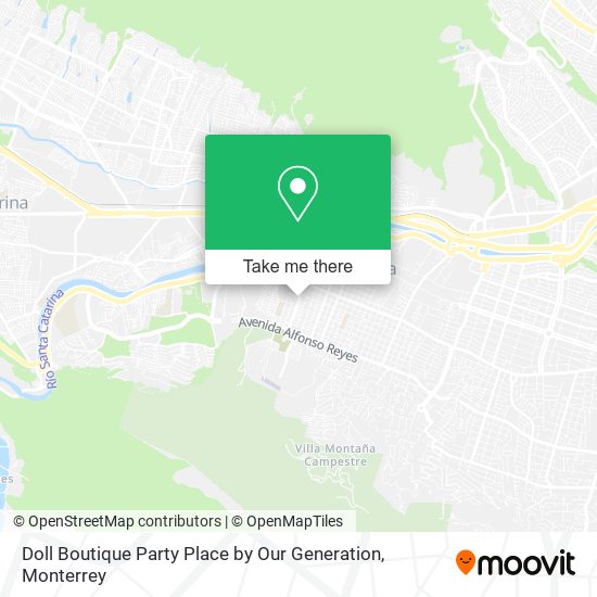 Doll Boutique Party Place by Our Generation map