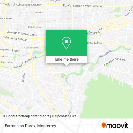 Mapa de Farmacias Darox