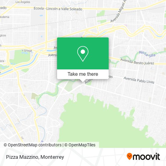 Pizza Mazzino map