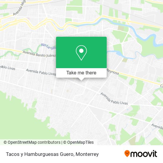 Tacos y Hamburguesas Guero map