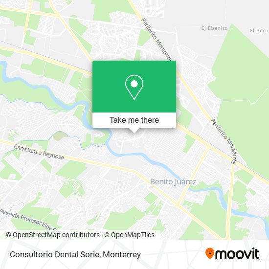 Mapa de Consultorio Dental Sorie