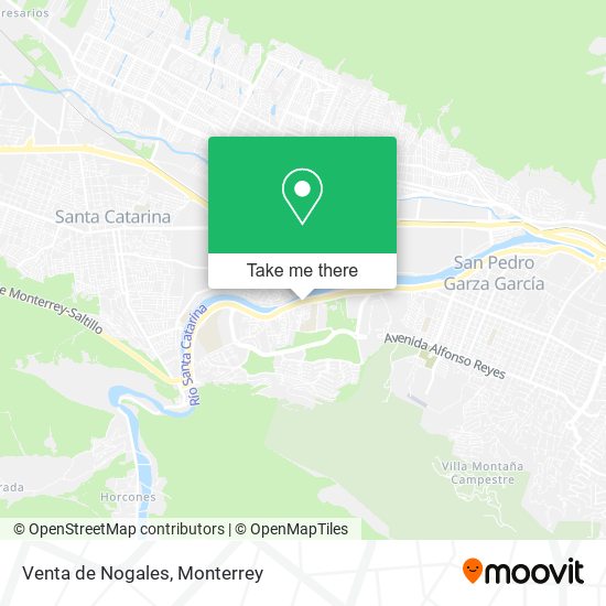 Venta de Nogales map