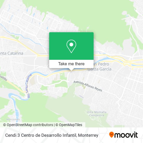 Cendi 3 Centro de Desarrollo Infantil map