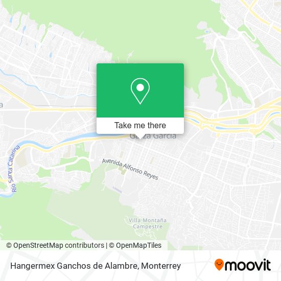 Mapa de Hangermex Ganchos de Alambre