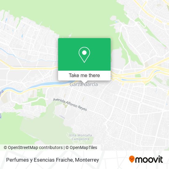 Perfumes y Esencias Fraiche map