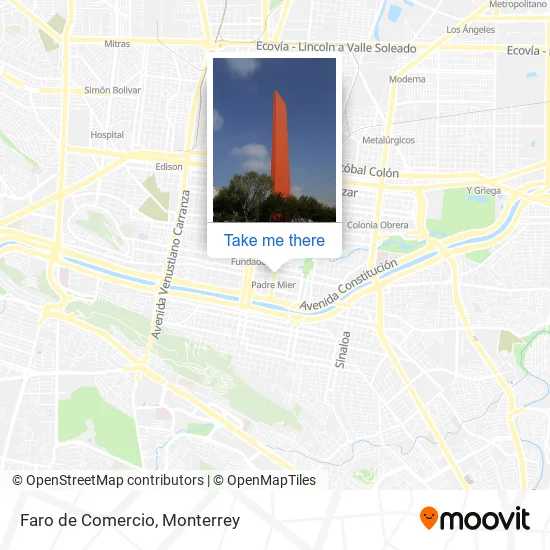 Faro de Comercio map