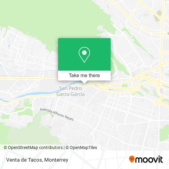 Venta de Tacos map