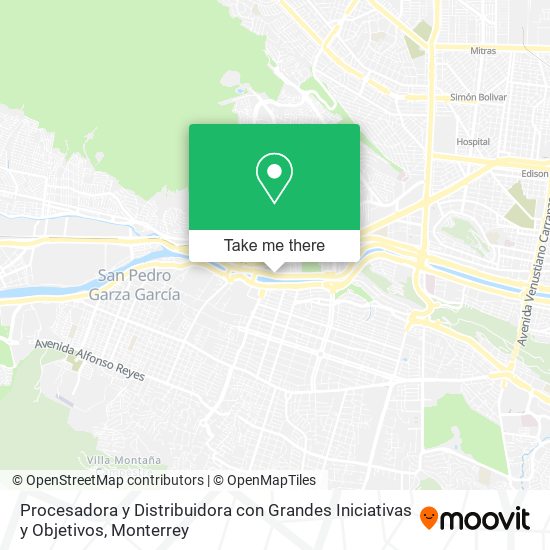 Procesadora y Distribuidora con Grandes Iniciativas y Objetivos map
